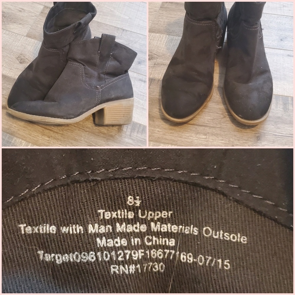 Black boots